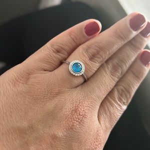 Bomb party ring .925 sterling silver size 10